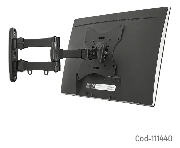 SOPORTE ARTICULADO PARA TV DE 14 A 55 PULGADAS EN COLOR NEGRO - 2