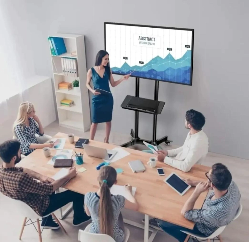 SOPORTE MOVIL PARA TV DE 32 A 70 PULGADAS CON AJUSTE - 4