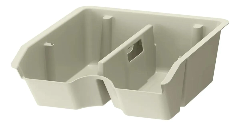 ORGANIZADOR DE ESCRITORIO BEIGE 38X45X14 CM PARA OFICINA - 1