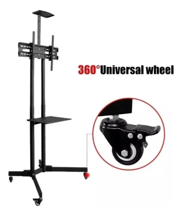 SOPORTE MOVIL PARA TV CON INCLINACION Y RUEDAS 32 A 70 PULGADAS - 5