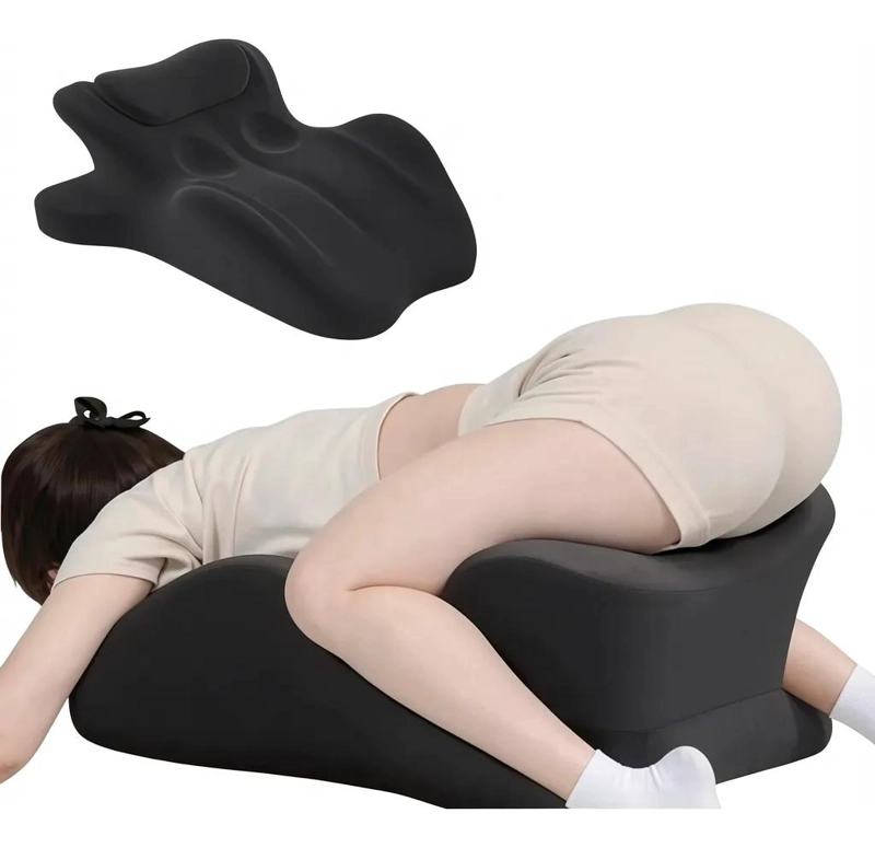 ALMOHADA ERGONOMICA PARA PAREJA CON SOPORTE ORTOPE DICO Y FUNDA DE BAMBU - 1