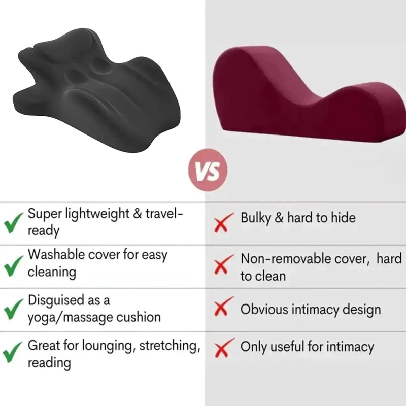 ALMOHADA ERGONOMICA PARA PAREJA CON SOPORTE ORTOPE DICO Y FUNDA DE BAMBU - 6