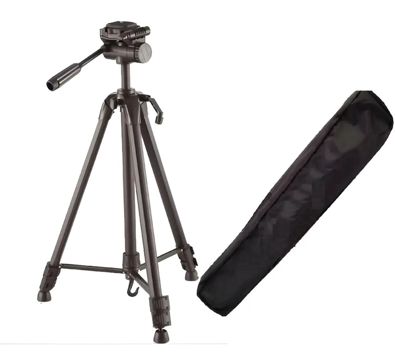 TRIPODE DE ALUMINIO PARA CAMARA Y CELULAR 170 CM CON BOLSA - 2