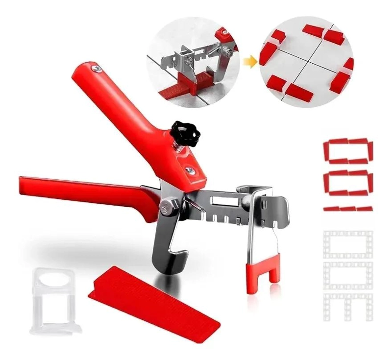 KIT DE NIVELACION PARA CERAMICOS CON CLIPS Y ALICATE - 2