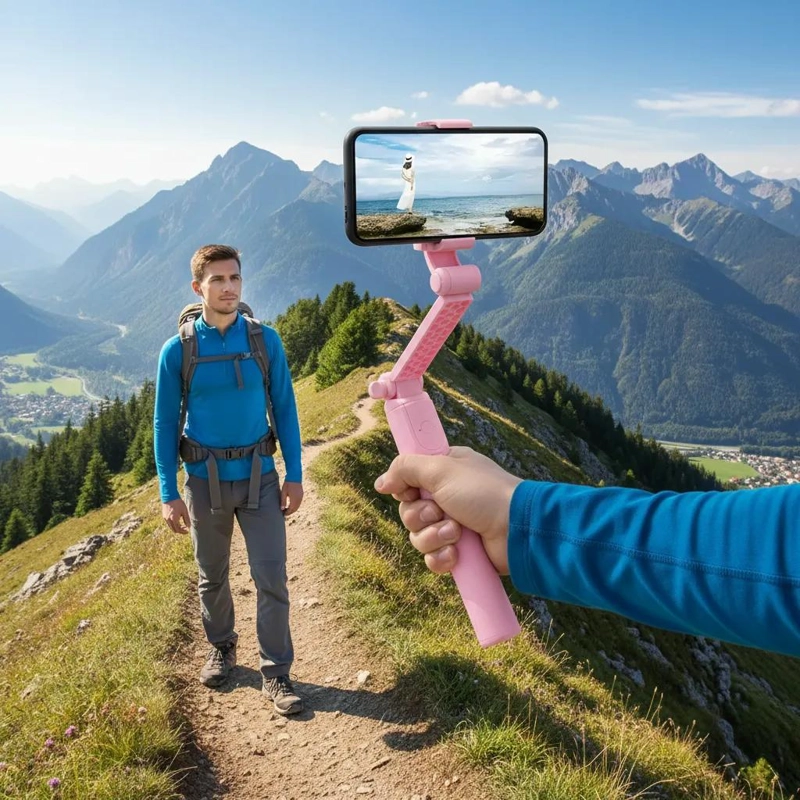 TRIPODE ESTABILIZADOR BLUETOOTH CON GIMBAL PARA SELFIES - 3