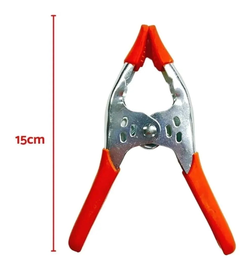 SET DE 6 PINZAS DE RESORTE PARA MANUALIDADES Y PROYECTOS - 2