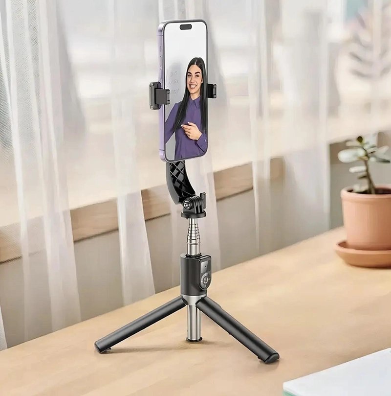 BASTON SELFIE TRIPODE BLUETOOTH CON CONTROL REMOTO - 3