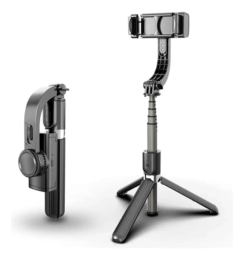 ESTABILIZADOR GIMBAL 360 GRADOS PARA SELFIES Y TRIPODE - 1