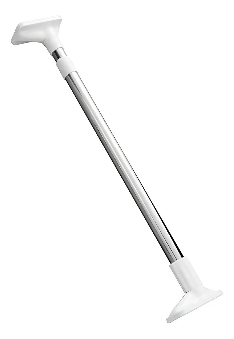 BARRA TELESCOPICA EXTENSIBLE DE ACERO ANTIHONGOS 85-150CM - 1