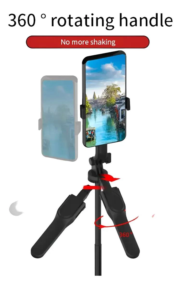 TRIPODE COMPACTO AJUSTABLE PARA FOTOGRAFIA Y GRABACION - 7