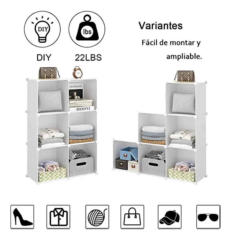 ESTANTE ORGANIZADOR DE ZAPATOS 6 PISOS PARA 24 PARES - 8