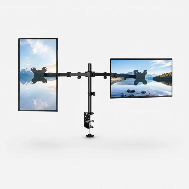 SOPORTE DOBLE ARTICULADO PARA MONITORES DE 14 A 32 PULGADAS - 1