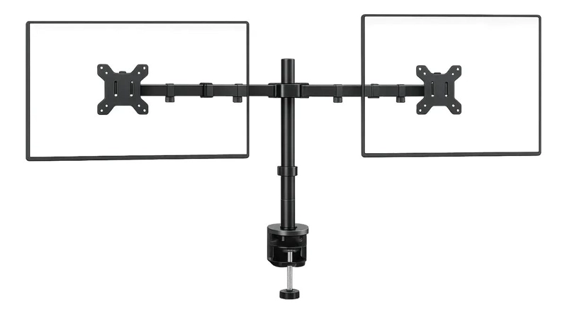 SOPORTE DOBLE ARTICULADO PARA MONITORES DE 14 A 32 PULGADAS - 8