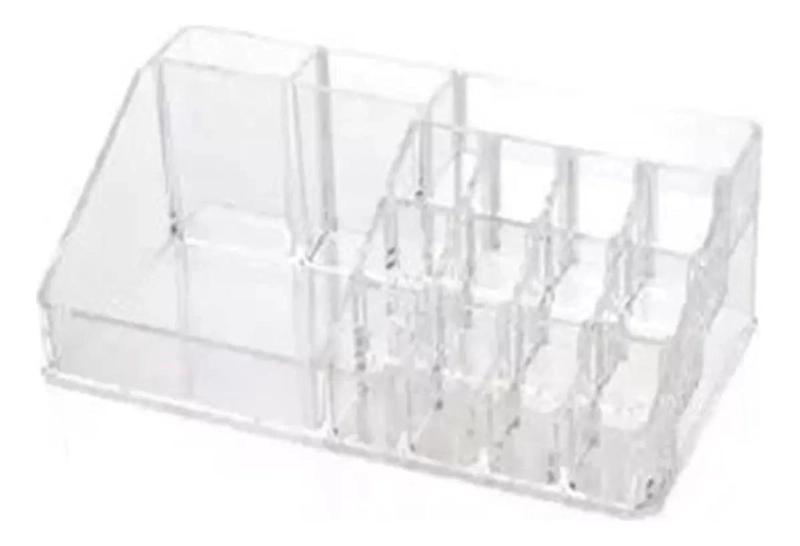 ORGANIZADOR ACRILICO TRANSPARENTE PARA MAQUILLAJE Y JOYAS - 3
