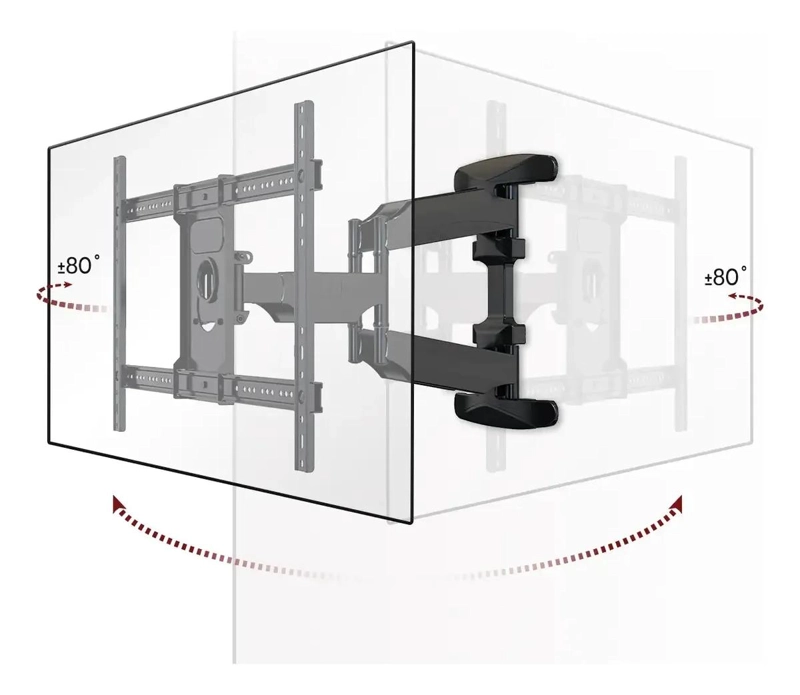 SOPORTE UNIVERSAL PARA TV DE 55 A 85 PULGADAS CON BRAZO ARTICULADO - 9