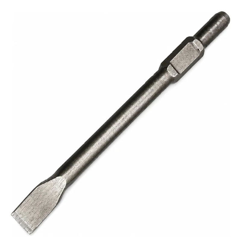 CINCEL HEXAGONAL CON MUESCA 30 X 410 MM - 1