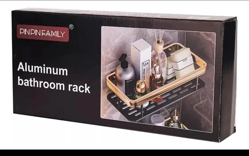 ORGANIZADOR DE DUCHA EN ALUMINIO SET DE 2 PARA BAÑO - 4