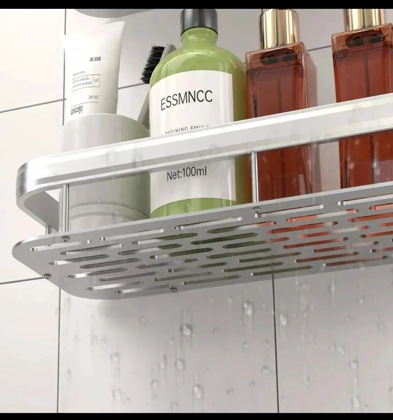 ORGANIZADOR DE DUCHA EN ALUMINIO SET DE 2 PARA BAÑO - 6