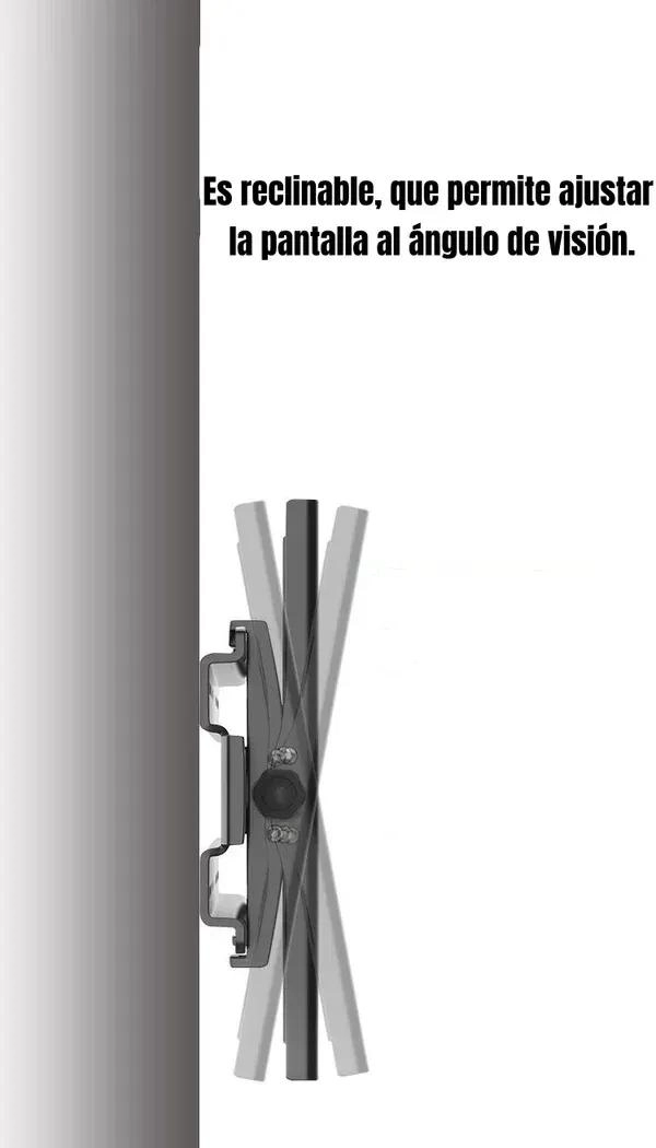 SOPORTE DE PARED RECLINABLE PARA TELEVISORES DE 32 A 75 PULGADAS - 5