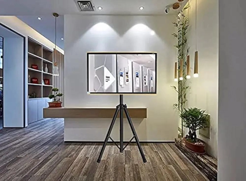 SOPORTE PORTATIL PARA TV DE 32 A 55 PULGADAS CON AJUSTE DE ALTURA - 6