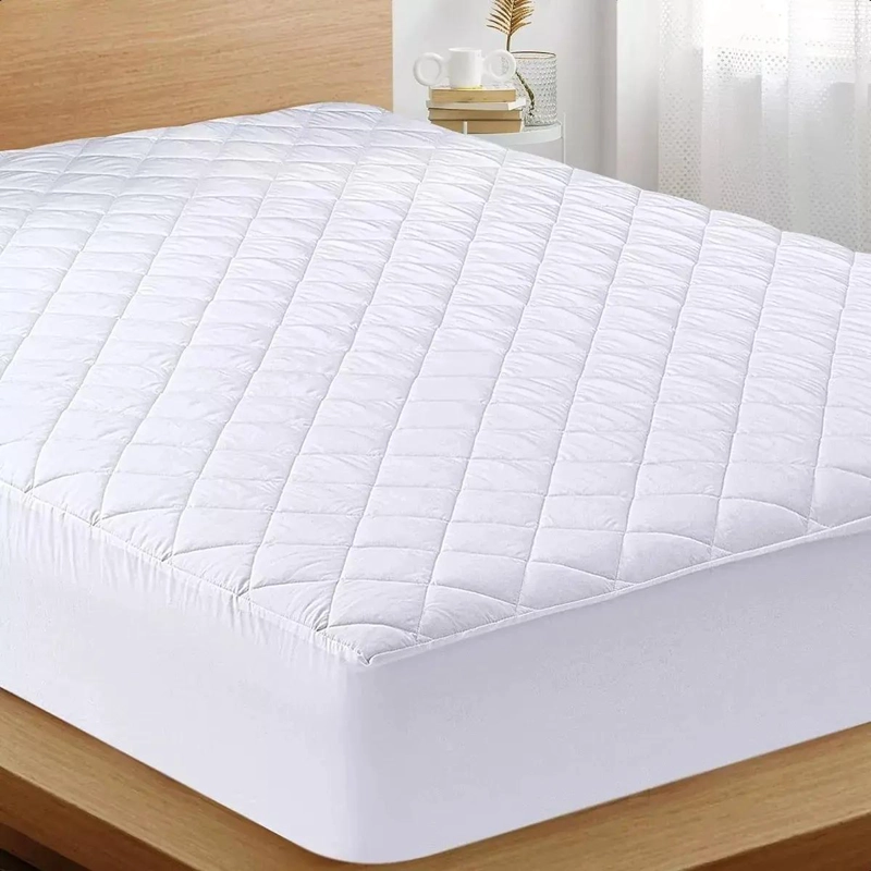 CUBRECOLCHON IMPERMEABLE PROTECTOR SUAVE PARA 1.5 PLAZAS - 3