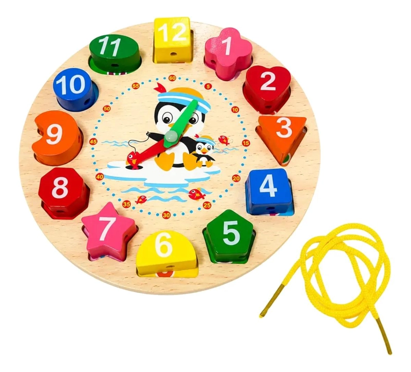 KIT MONTESSORI 8 JUEGOS DE MADERA PARA ESTIMULACION TEMPRANA - 4