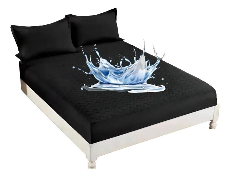 PROTECTOR IMPERMEABLE PARA COLCHON DE 1.5 PLAZAS - 1