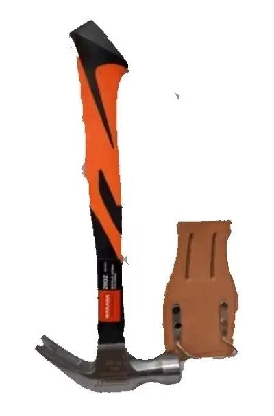 MARTILLO CARPINTERO PROFESIONAL 20OZ CON PORTA MARTILLO DE CUERO - 1