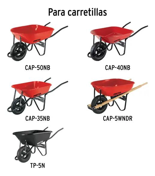 RUEDA NEUMATICA PARA CARRETILLA DE 16 PULGADAS - 4