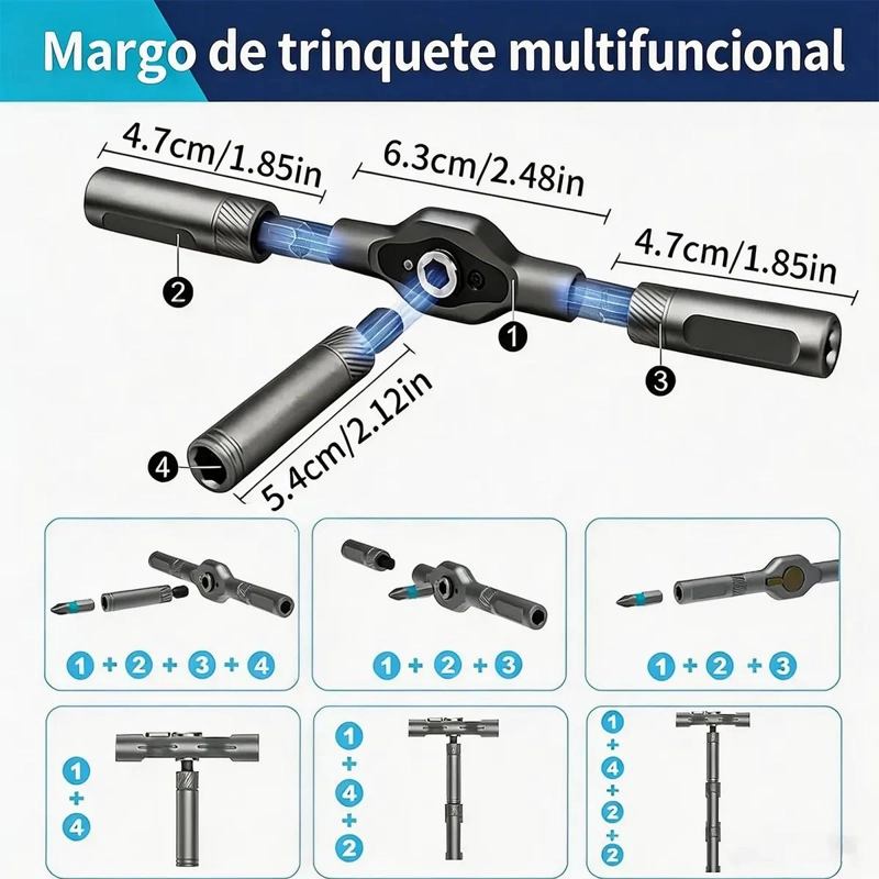 JUEGO DE DESTORNILLADORES MAGNE TICOS 24 EN 1 PARA ELECTRONICA - 9