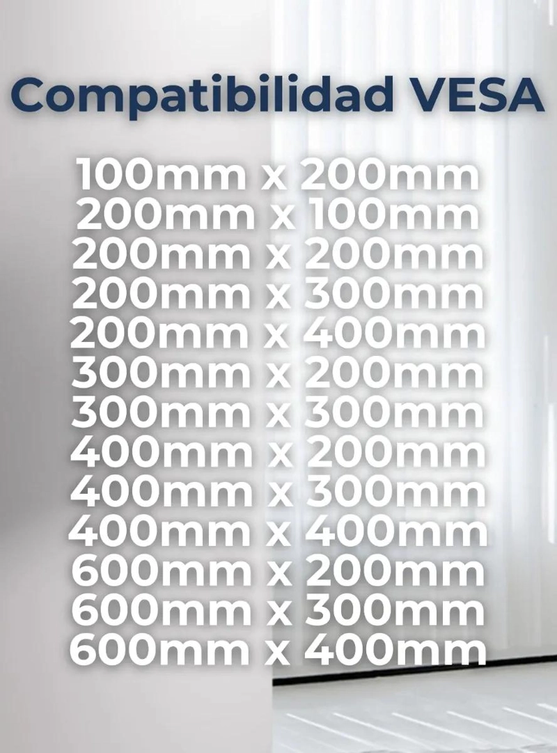 SOPORTE AJUSTABLE PARA TV DE 32 A 85 PULGADAS CON INCLINACION - 2