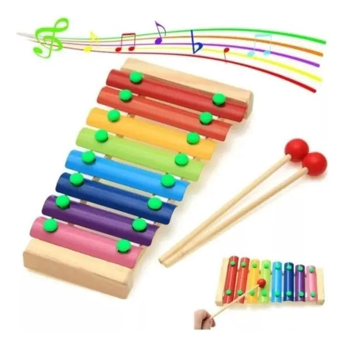 CUBO DE ENCAJE DIDACTICO DE MADERA PARA NIÑOS - 3