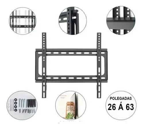 SOPORTE FIJO PARA TELEVISOR DE 26 A 63 PULGADAS - 4