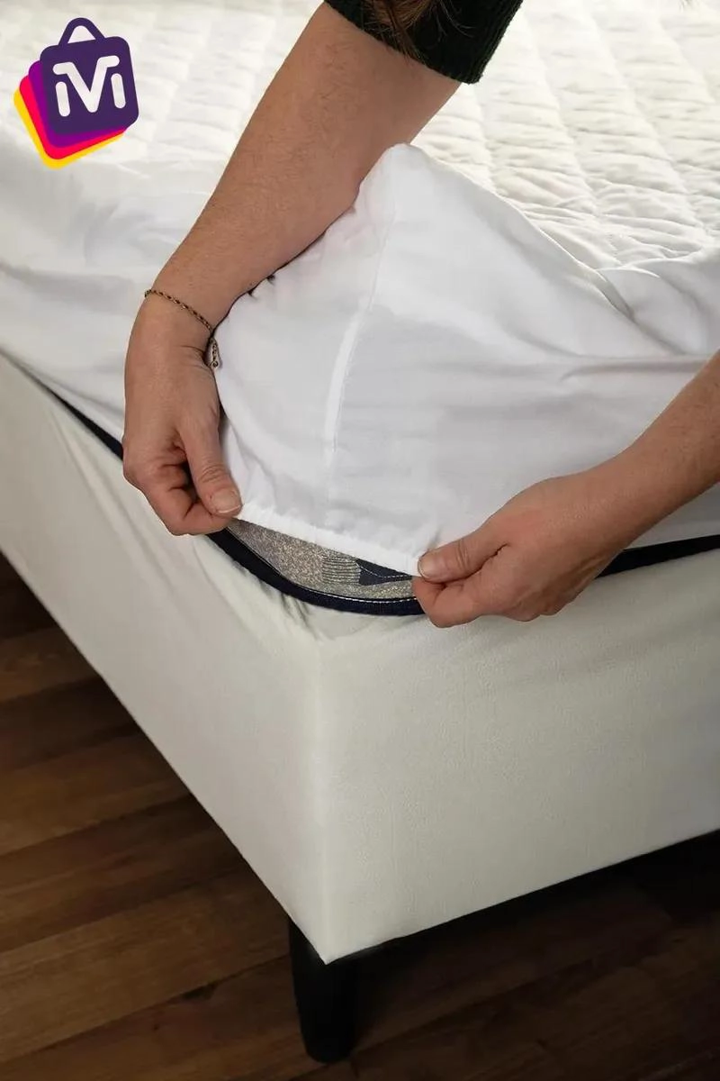 PROTECTOR DE COLCHON IMPERMEABLE Y SUAVE PARA HOGAR - 6