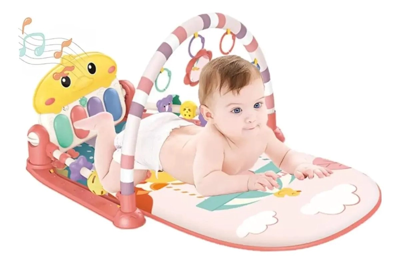 GIMNASIO INFANTIL MUSICAL CON PIANO PARA ESTIMULACION DE BEBE S - 10