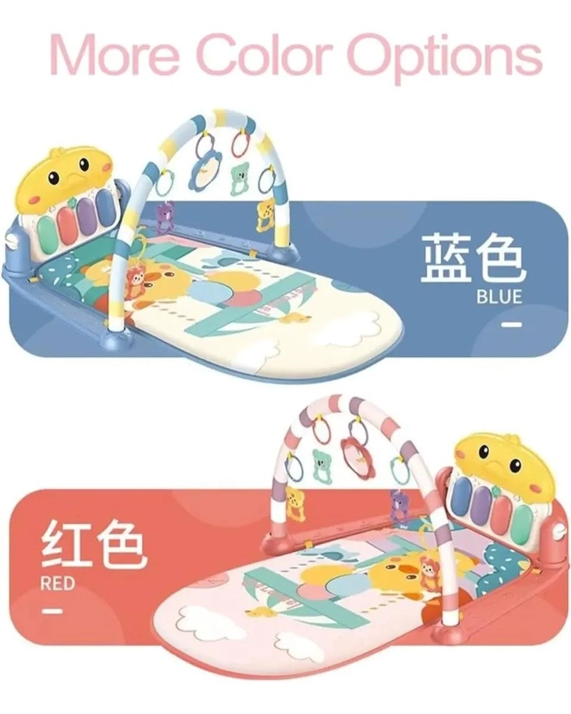 GIMNASIO INFANTIL MUSICAL CON PIANO PARA ESTIMULACION DE BEBE S - 4