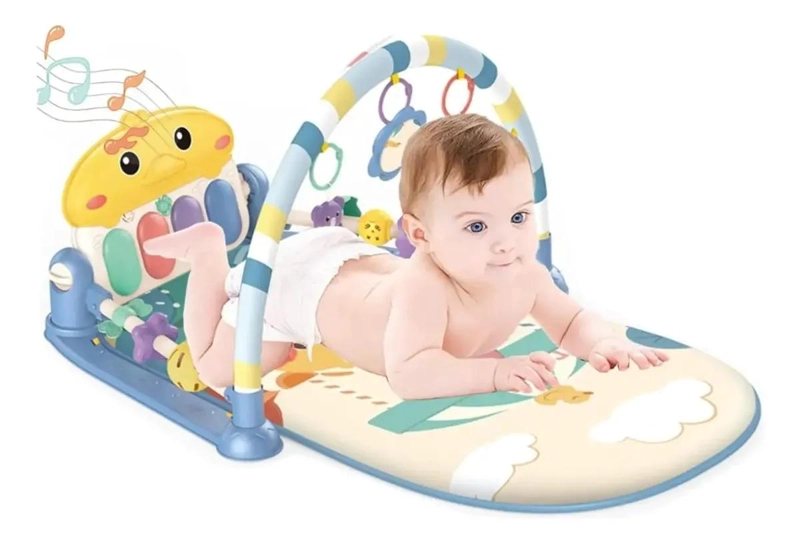 GIMNASIO INFANTIL MUSICAL CON PIANO PARA ESTIMULACION DE BEBE S - 9