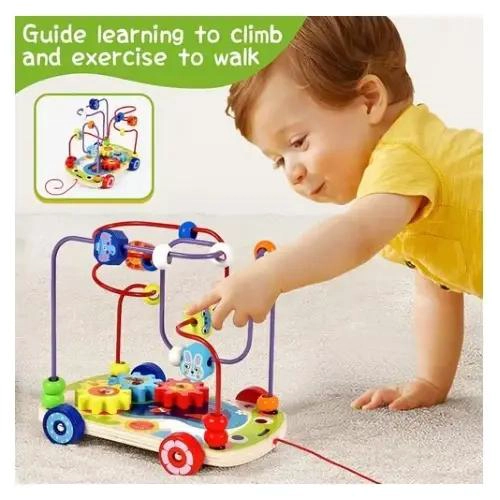 JUGUETE DE ARRASTRE Y LABERINTO PARA ESTIMULACION INFANTIL - 2