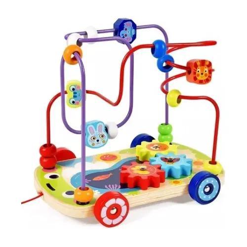 JUGUETE DE ARRASTRE Y LABERINTO PARA ESTIMULACION INFANTIL - 3