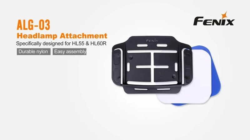 MONTURA PARA LINTERNAS EN CASCOS FENIX ALG-03 - 2