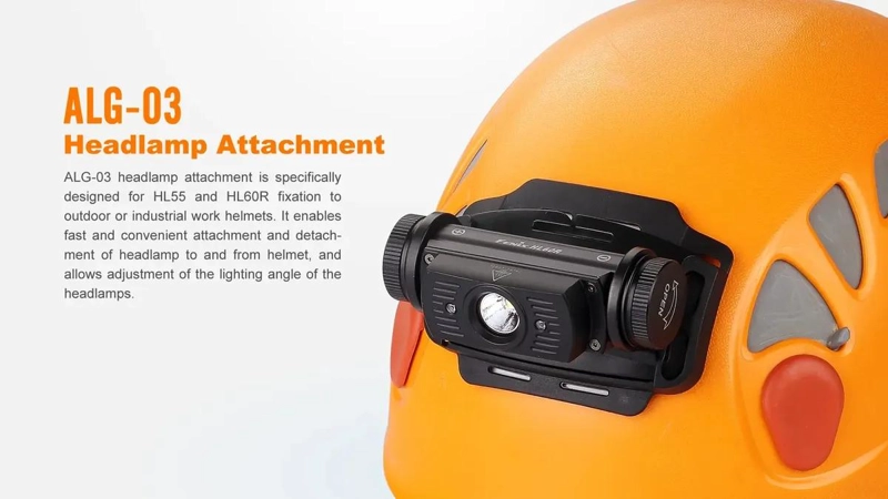 MONTURA PARA LINTERNAS EN CASCOS FENIX ALG-03 - 3