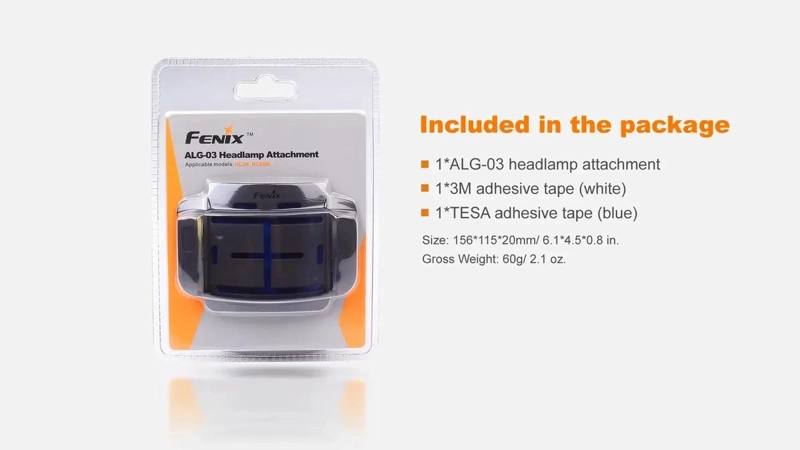 MONTURA PARA LINTERNAS EN CASCOS FENIX ALG-03 - 5