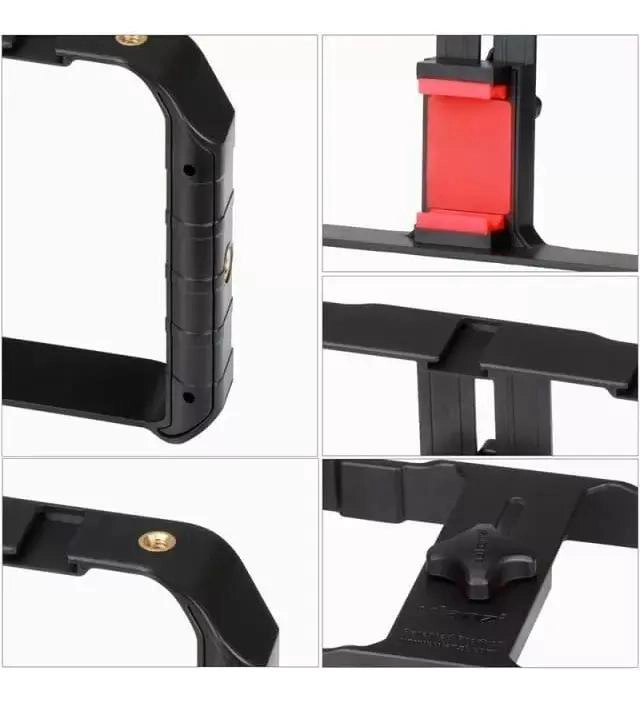 SOPORTE ESTABILIZADOR MANUAL PARA SMARTPHONE CON JAULA - 8