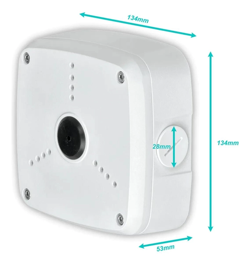SOPORTE CUADRADO PARA CAMARA DE SEGURIDAD IP66 PARA INTEMPERIE - 7