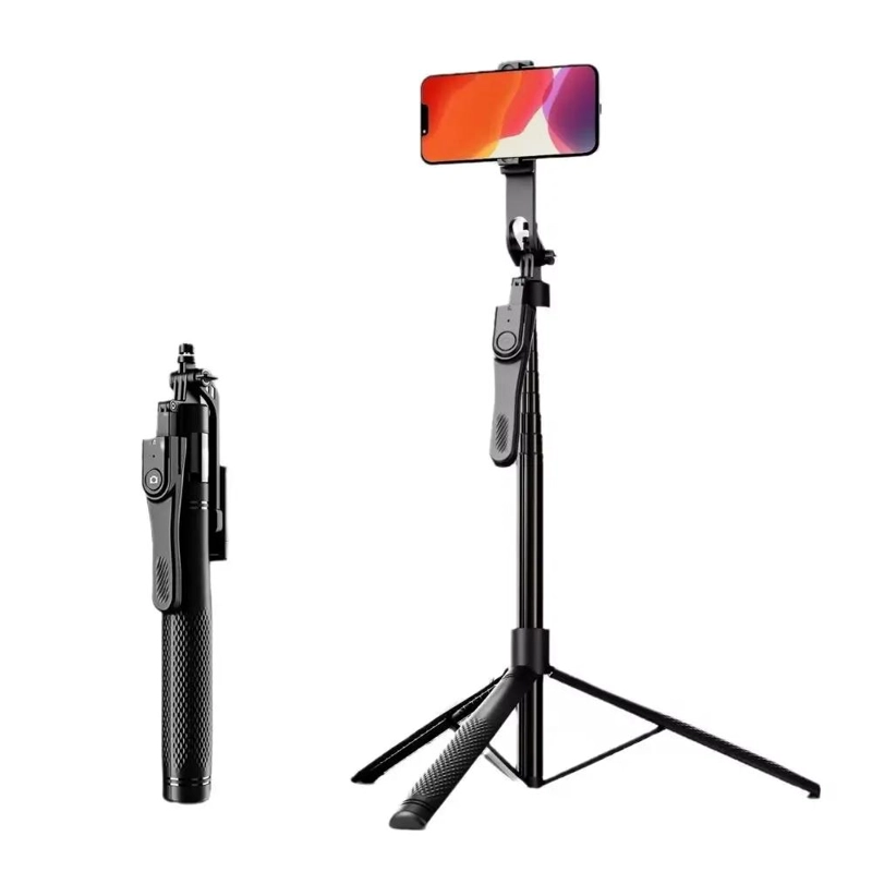 TRIPODE EXTENSIBLE PARA SELFIES Y VIDEOS DE 1.7M - 2
