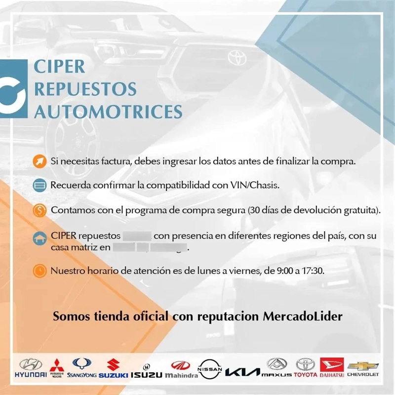 REGULADOR DE ALTERNADOR PARA HYUNDAI H100 2.5 D4BH 2006 - 2
