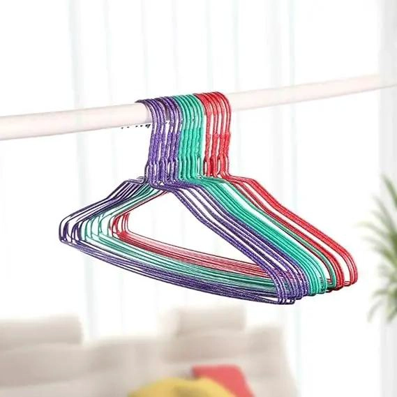 PACK DE 10 COLGADORES ANTIDESLIZANTES PARA ROPA - 6