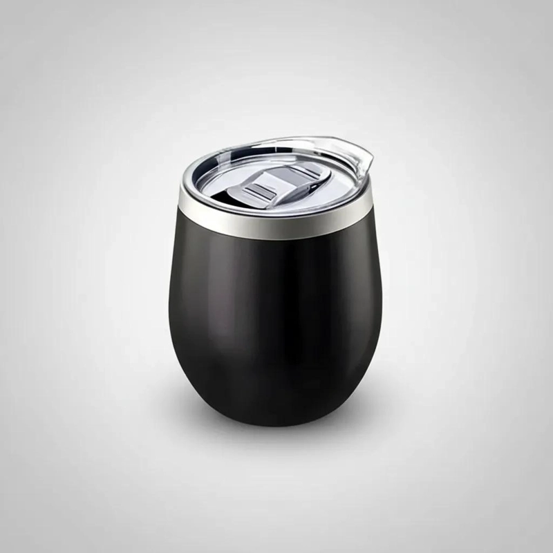 VASO TE RMICO MATE 360ML CON TAPA COLOR NEGRO - 1