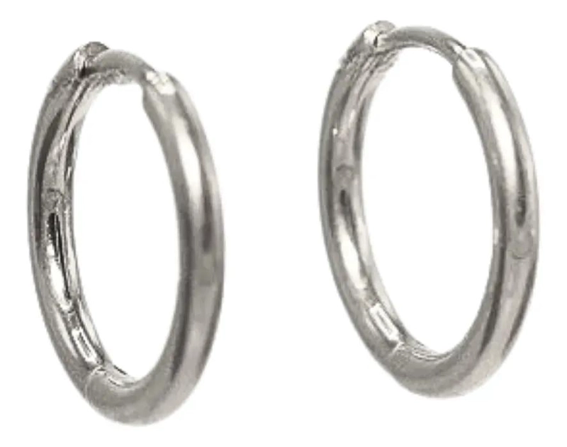 AROS ARGOLLAS LISAS DE TITANIO 10MM PARA USO DIARIO - 6