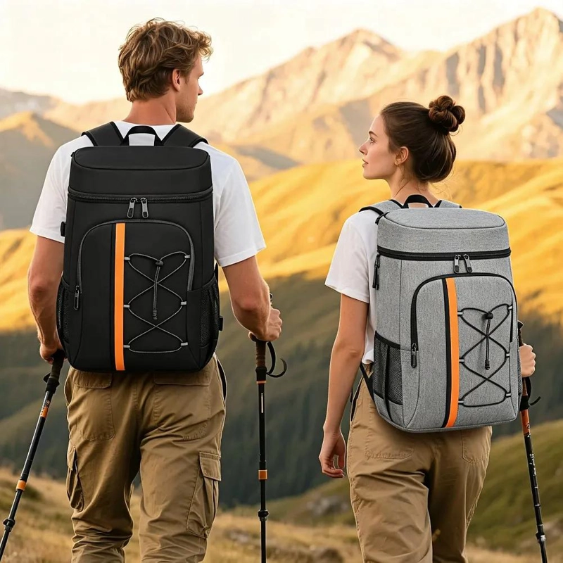 MOCHILA ENFRIADORA IMPERMEABLE DE 30 LITROS PARA VIAJES - 8